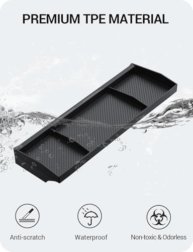 BASENOR Behind Screen Storage for Tesla Cybertruck Accessories 2024-2026 - size: Cybertruck (2024-2025) Behind Screen