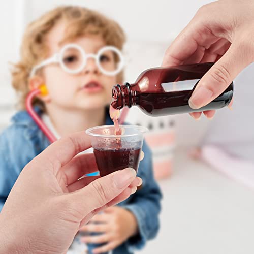 1800 Pack 1 oz Disposable Medicine Cups, Plastic Med Cups, for Measuring