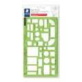STAEDTLER Mars Home Furnishings Drafting Template, 39 Shapes, 10 x 5.75 - color: Home Furnishings