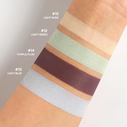 DE'LANCI Matte Nude Eyeshadow, Single Natural Nude High Pigment Eyeshadow Palette, Waterproof Neutral Warm Eye Shadow with Applicator, Easy Use for Women Daily, Festival Makeup#15 - color: color 15