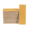 HARFINGTON 50pcs Micro Sander Paper 600 Grit 3.5x1.2 Inch Mini Sanding Sheets Strips Hook Loop Sandpapers for Wood Metal Small Projects Tight Spaces Polish Work