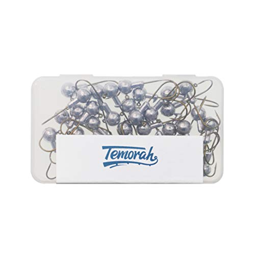 Unpainted Jig Heads,Ball Heads with Bronze Hook - size: 1/32 OZ 100 PCS