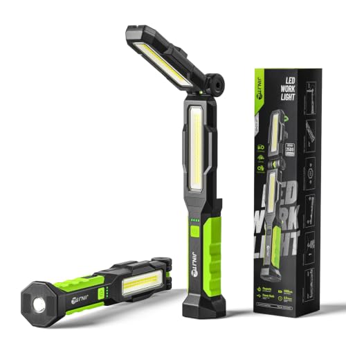 Rechargeable Magnetic Work Light: 2500LM Work Light for Mechanics