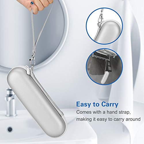 ProCase Toothbrush Travel Case for Oral-B & Sonicare -Silver - color: Silver