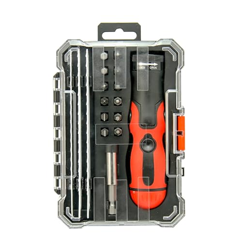 Multi Blades Hand Saw, Small Hand Saw Tool Set for Cutting Wood, Drywall, Plywood, Plastic, Soft Metal for DIY Crafts in Portable Storage Case with Screwdriver Bits