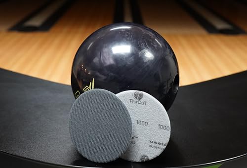 CTD TruCut Sanding Pads for Bowling Balls Resurfacing (1000 grit 5 inch) - size: 5 inch, style: 1000 Grit