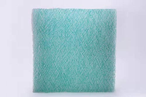 Paint Spray Booth Exhaust Filter Pad, 20"x 20" x 2.5"(100/Case) 15 Gram - style: 20"x20"(100 Pads)