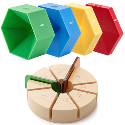 Stained Glass Angle Tool Set, 3D Flower Soldering Jig Kit with Petal Base