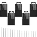 Honoson 100 Pieces Micro Drill Bit Set Small Hss Twist for Precision