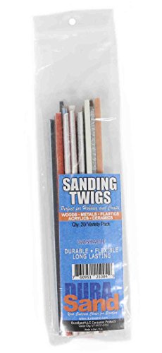 Sanding Twigs, Hobby Craft and Models, Mixed Grit Bulk Discounts (5 Pack) - color: Assorted 5 Pack