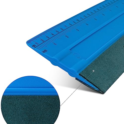 NEWISHTOOL Squeegee for Vinyl, Sign Making, Decals, Craft, Wallpaper Tools - color: Blue, size: 25cm