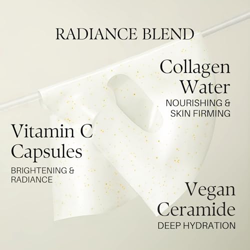 d'alba Piedmont Signature Vita Capsule Hydrogel Mask 8-Shape 1BOX (4 Sheets) - size: 1 Count (Pack of 4)