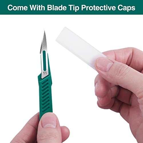 YixangDD 20 PCS Scalpel Blades with #11 Scalpels Surgical Blades - color: 20 PCS Handle With Blades #11