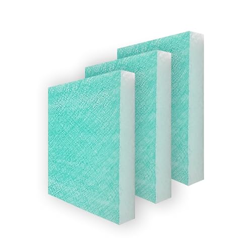 20"x20" 15g Fiberglass Paint Booth Filter for Spray Booth, 50-pack