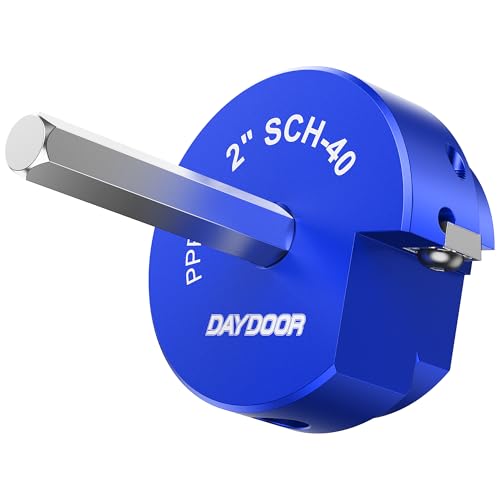 DAYDOOR 2'' PVC Pipe Reamer, 2-Inch PVC Fitting Saver - size: 2 Inch
