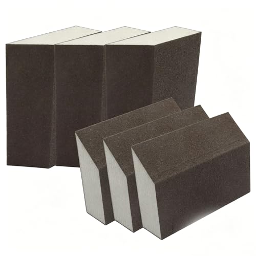 8 pcs 120 Grit Sponge Sanding Block - size: 120 Grit