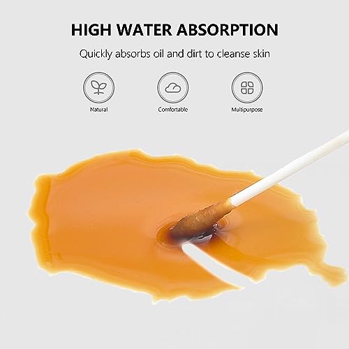 900pcs Precision Cotton Swabs, Pointed&Flattened Tip Cosmetic Applicators - size: 900pcs（Pointed+Flattened）