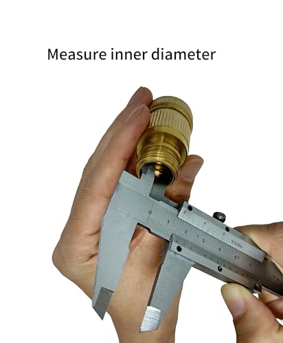 WF Vernier Scale Metric and Inch Measurements Stainless Steel Construction Micrometer Calipers Measuring Tool 6 '' Non Digital Calipers