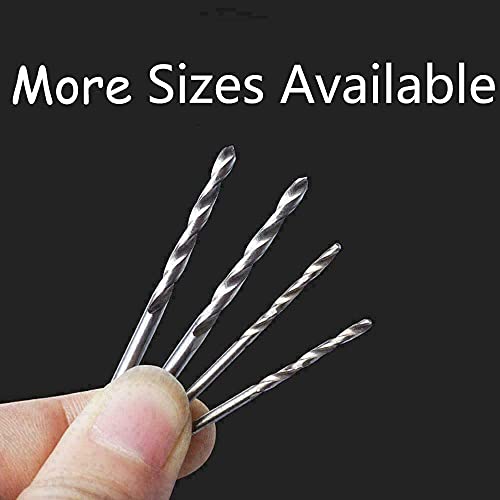 20 Pcs 1.8 mm HSS Micro Twist Drill Bit, Mini High Speed Steel Drill for Wood, Plastic, Soft Metal - size: 1.8 mm