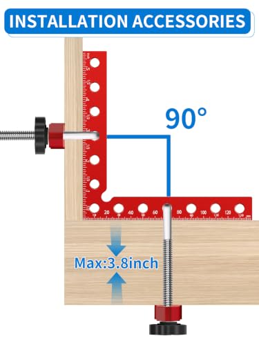 12PCS 5.5" & 3.14& 2.31" Corner Clamps for Woodworking - size: 12PCS 5.5" & 3.14& 2.31"