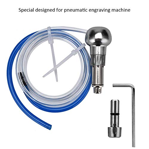 Boquite Engraving Jewelry Machine Tools, Engraving Handpiece for Pneumatic Engraving Machine——Metal Engraver Hand Tool