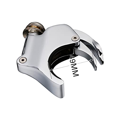 Green-L 4 Pcs Chrome 49mm Detachable Windshield Clamps Fit for Harley Dyna - color: Chrome, size: 49mm 4pcs