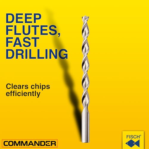 Pen Drill Bit - HSS Pen Maker Bit Parabolic Flutes for Wood Turning, 10 mm - size: 10 mm