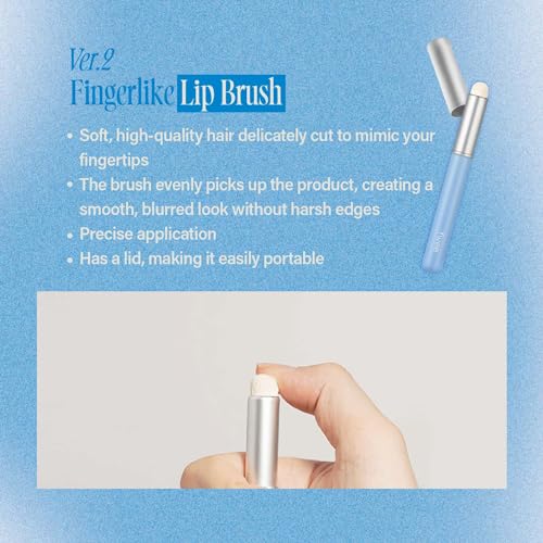 fwee Fingerlike Lip Brush | Multi-purpose Makeup Brush with Lid - style: Lip Brush