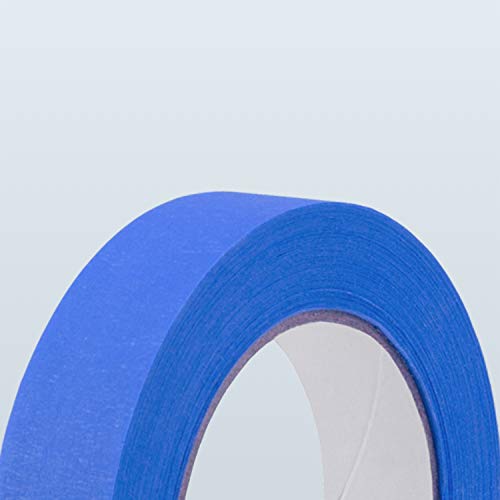 Lichamp 2 Pack Blue Painters Tape 1 inch, Blue Masking Tape 1 inch x 55 Yards x 2 Rolls (110 Total Yards)
