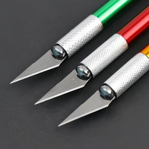 13-Piece Aluminum Alloy Engraving Tool Set – Perfect for DIY Manual Engraving, Stickers, Rubber Stamps, and Model Making