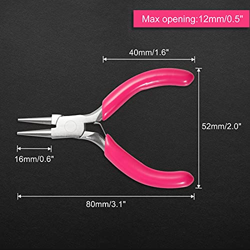 3 Inch Mini Round Nose Pliers for Jewelry Making - style: Round Nose Pliers