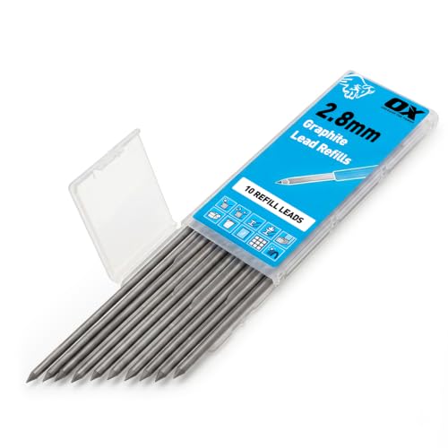 OX Tuff Carbon Marking Pencil Refills - 2.88mm 10 Pack - style: 10 Pack Lead Refills