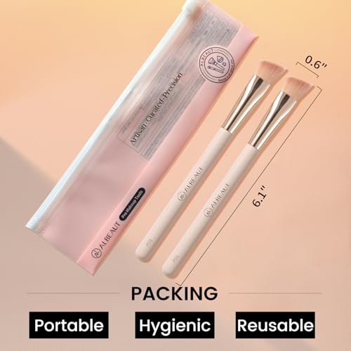 Albeaut Triangle Concealer Brushes, Angled Under Eye Concealer Brush - style: Concealer Brush