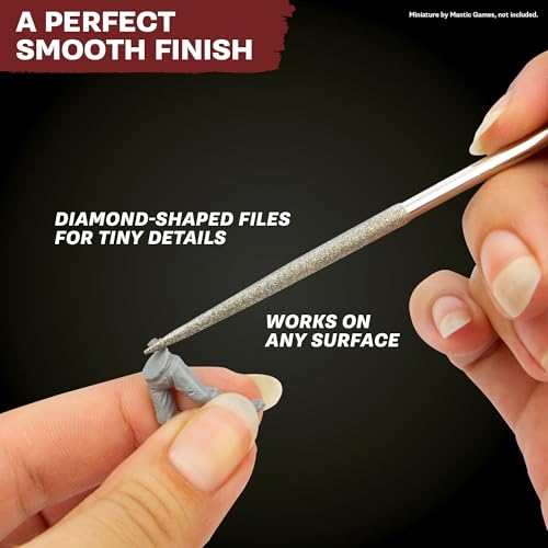 The Army Painter, Miniature and Model Files, 3 Pcs Small Diamond File Set