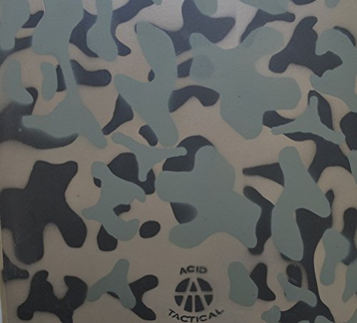 Acid Tactical® 3 Pack - 9x14 Camouflage Airbrush Spray Paint Stencils - Cars Trucks Boats Tree Stands (Multicam X3)