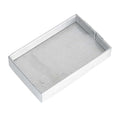 3.2 x 2in Mini Watch Parts Drying Tray, Aluminum Frame Steel Mesh Dryer Plate for Tiny Watch Components Storage, Cleaning and Air Drying