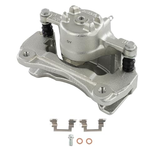 cciyu Front Right Disc Brake Caliper Assembly With Bracket 19B2615C - size: Front Right[19B2615C]