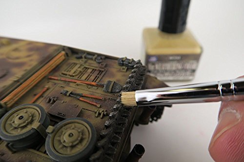 GSI Creos - MB30 Mr. Weathering Brush Set (Hard), Mr. Hobby