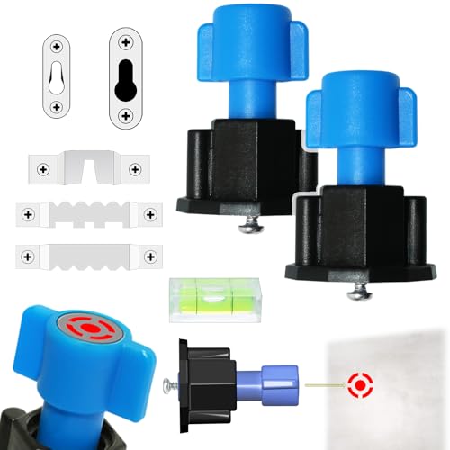 Keyhole Slot Marker with Level for Mark Nail Hole Picture Location