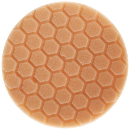 Chemical Guys, Hex-Logic Medium-Heavy Cutting Pad, Orange, 6.5 in for 6 in - size: 6.5 Inch Pad (1 Pack), style: Medium Cutting