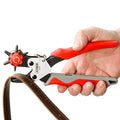 ARES 32016 Professional Hole Puncher - size: Rotary Fabric & Leather Hole Puncher