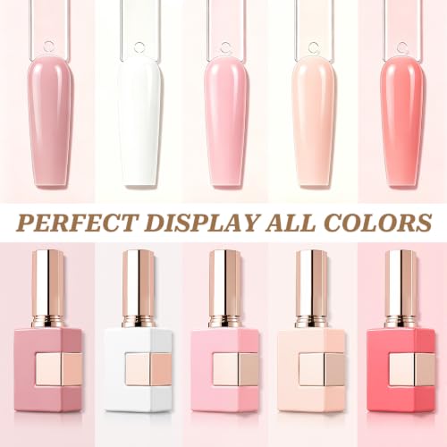 100PCS Flat Stiletto Clear Nail Swatches Sticks with Metal Rings - color: 100pcs Flat Stiletto