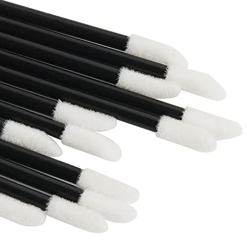ChefBee 200PCS Black Disposable Lip Gloss Applicators