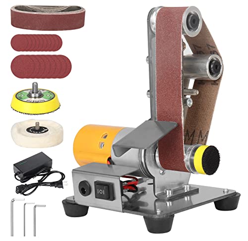 SI FANG Electric Belt-Sander Knife Sharpener Model Crafts Making Grinder