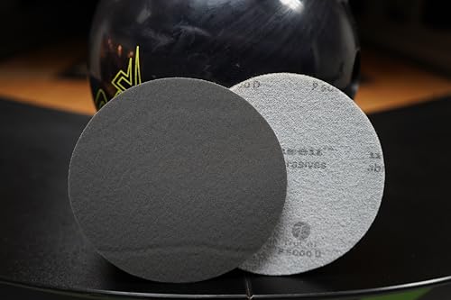CTD TruCut Sanding Pads for Bowling Ball Resurfacing (5000 grit 5 inch) - size: 5 inch, style: 5000 Grit