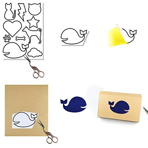 20 Pcs Self-Adhesive Velvet Flocking Liner Sheet(Space Gray) - color: Space Gray, size: 20 Pcs