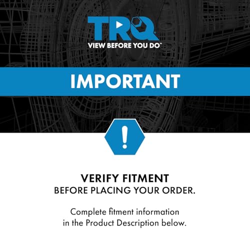 TRQ Front and Rear Brake Pad Set Ceramic - color: Ceramic, size: BFA12936