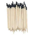 Sandpaper Stick Model Sanding Stick Craft Sanding Stick Fine Sandpaper Sanding Sticks for Wood Products Plastic Models (5.4 x 0.2 Inch) 50PCS