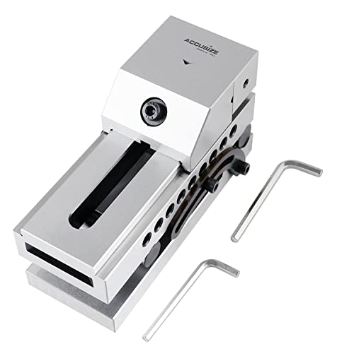 Accusize 5 in Precision Screwless Sine Vise, 0.0002 in Accuracy