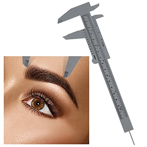 Frienda 5 Pcs Eyebrow Measuring Caliper Tool Microblading, Fresh Colors - color: Fresh Colors